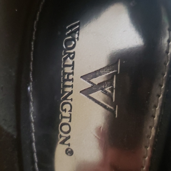 Worthington Silver and black sequined platform heels - Picture 3 of 8